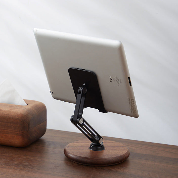 Black Walnut Phone/Tablet Swivel Holder