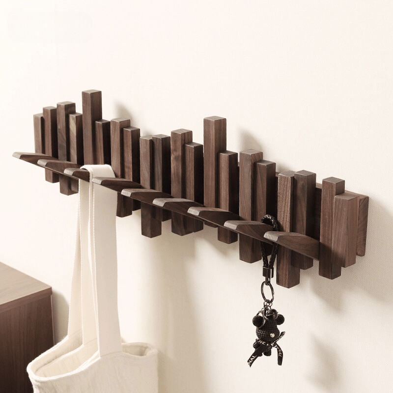 Handmade Wooden Coat Rack 2