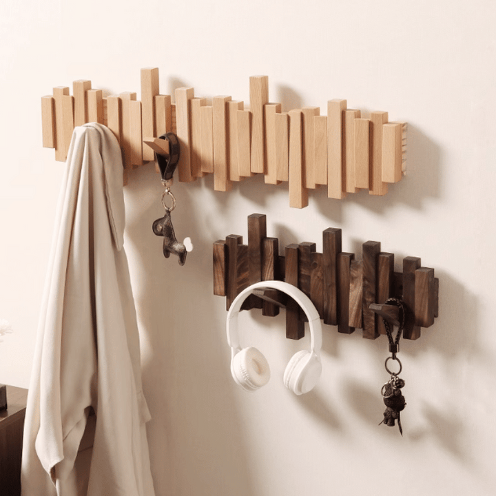 Handmade Wooden Coat Rack 2